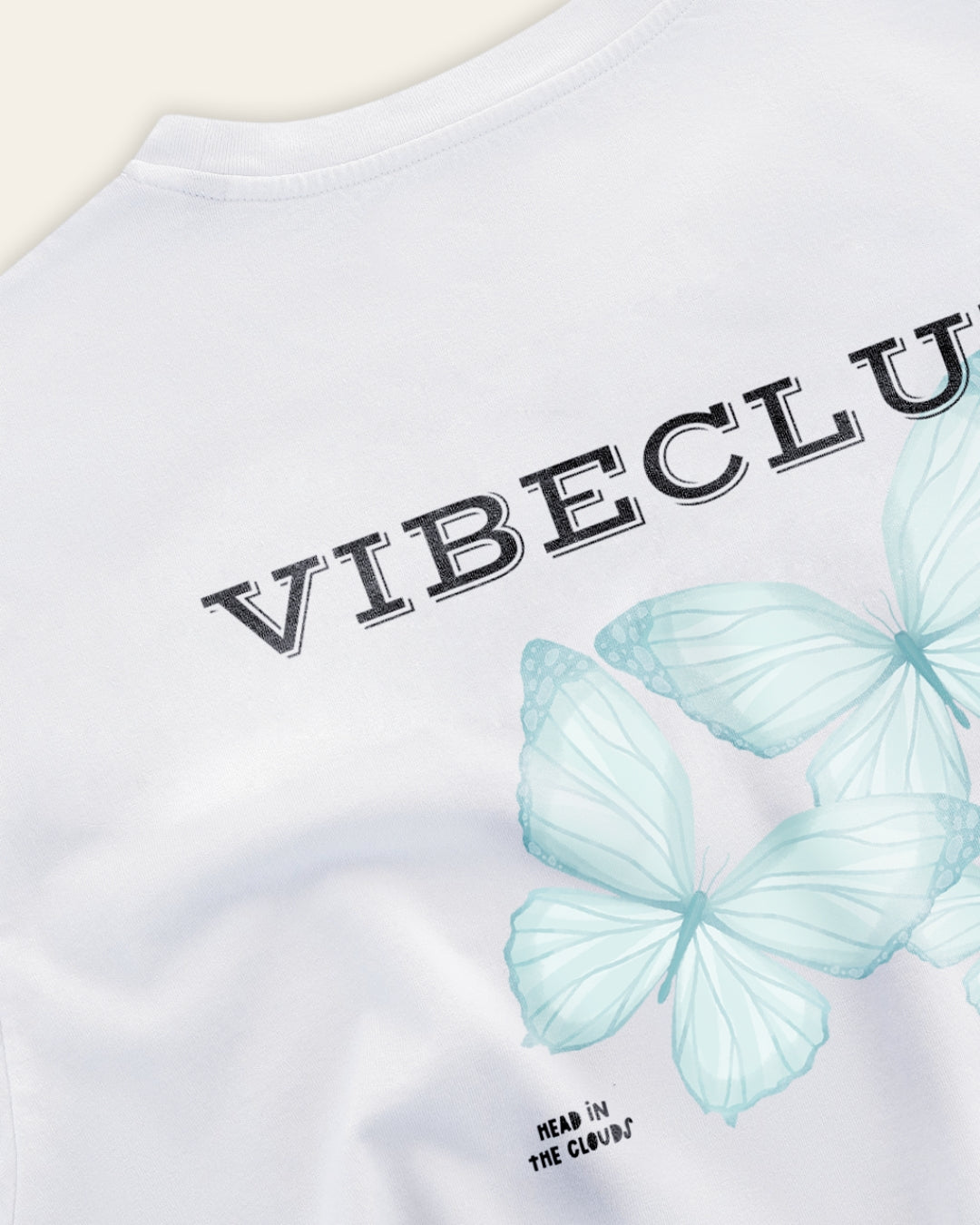 BUTTERFLY TEE WHITE