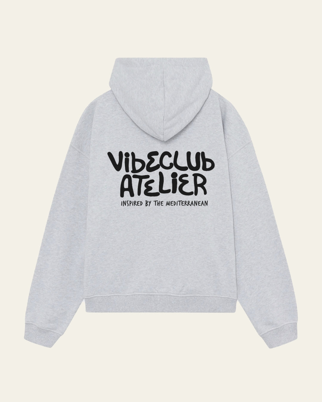 ATELIER HOODIE GREY - Vibeclub