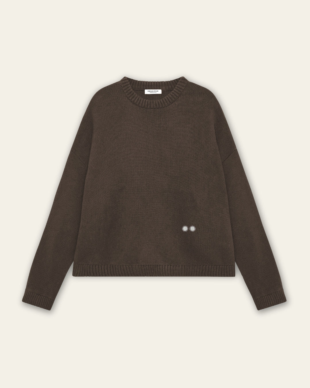 ATELIER KNIT BROWN - Vibeclub
