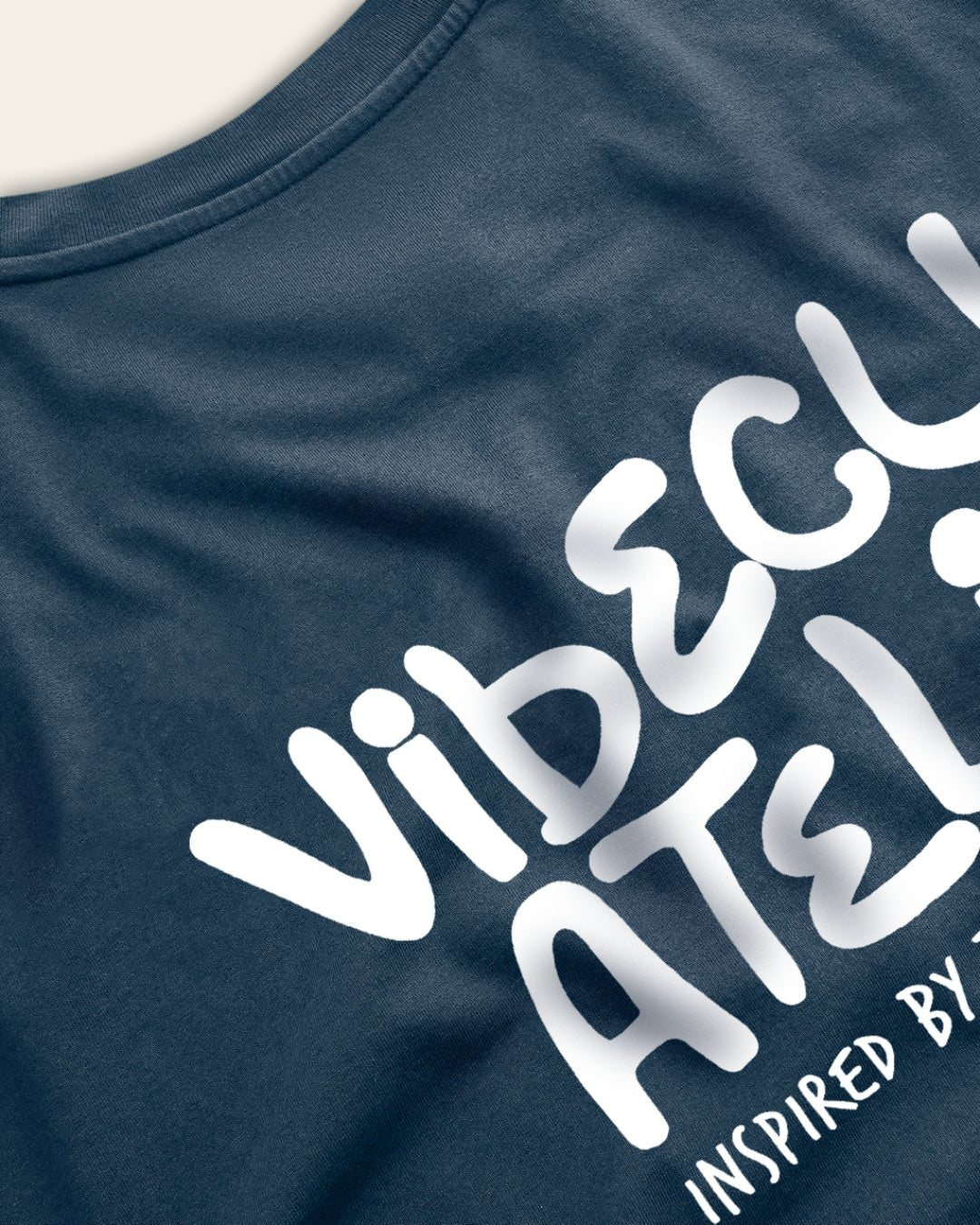 ATELIER TEE NAVY - Vibeclub