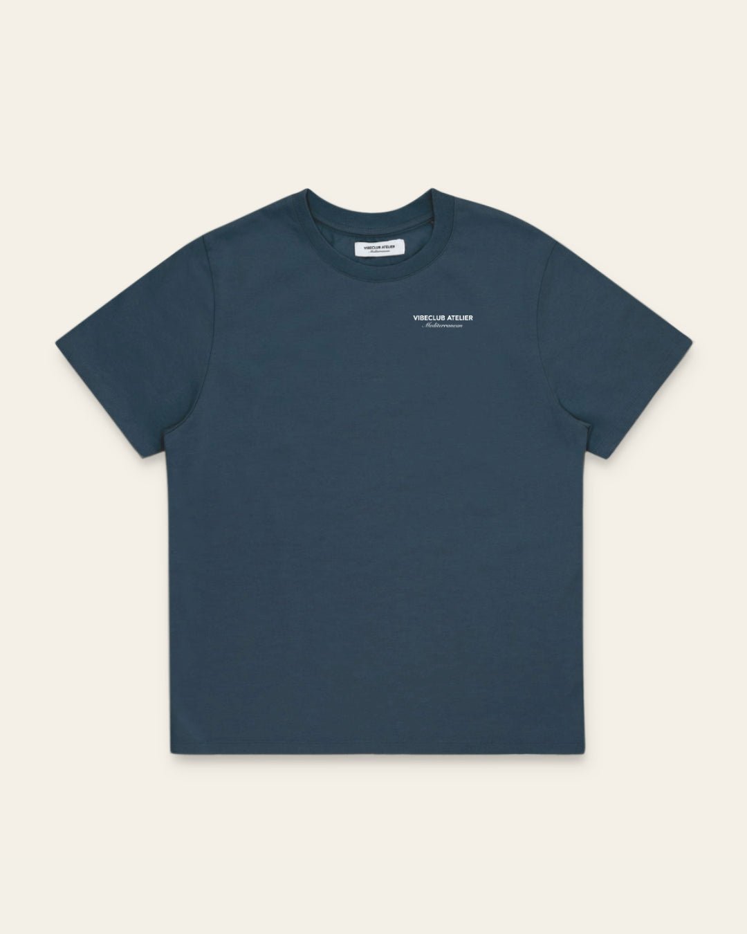 CORAL TEE NAVY - Vibeclub