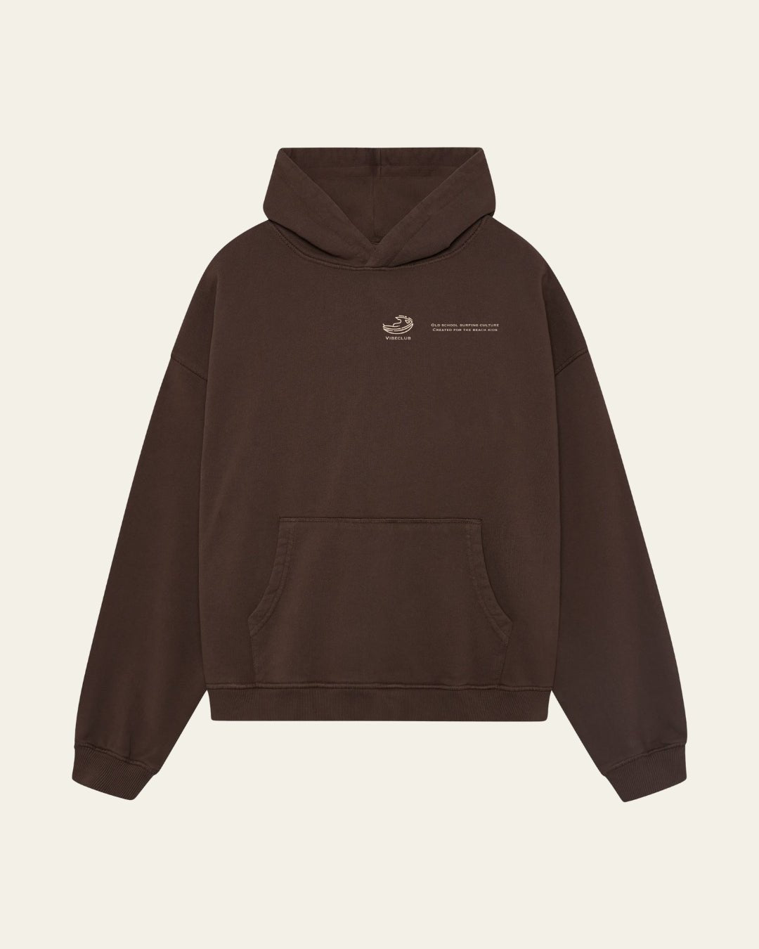 ENDLESS SUMMER HOODIE BROWN - Vibeclub