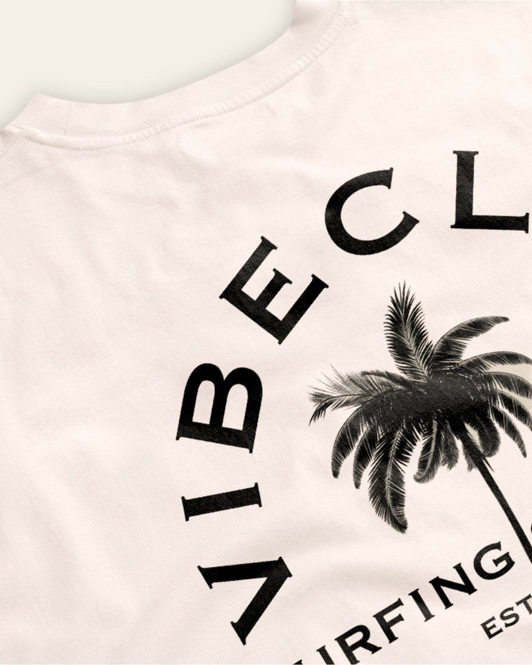 ENDLESS SUMMER TEE NATURAL - Vibeclub