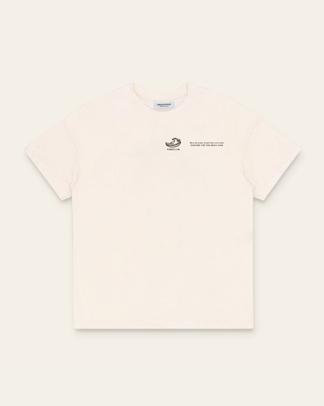 ENDLESS SUMMER TEE NATURAL - Vibeclub