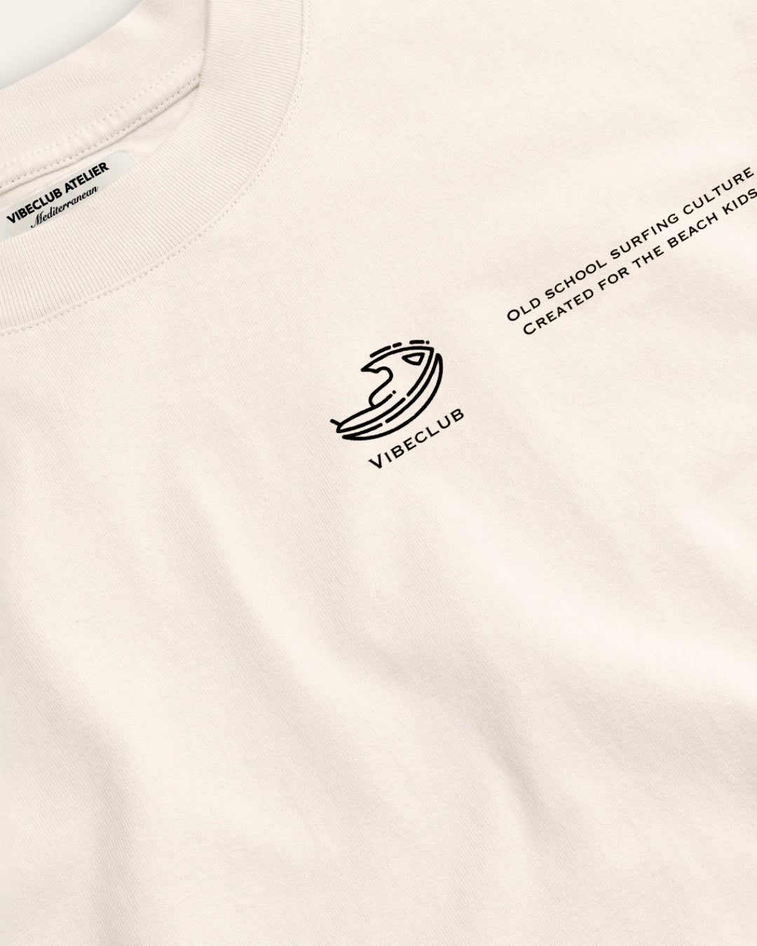 PEACHES TEE NATURAL - Vibeclub