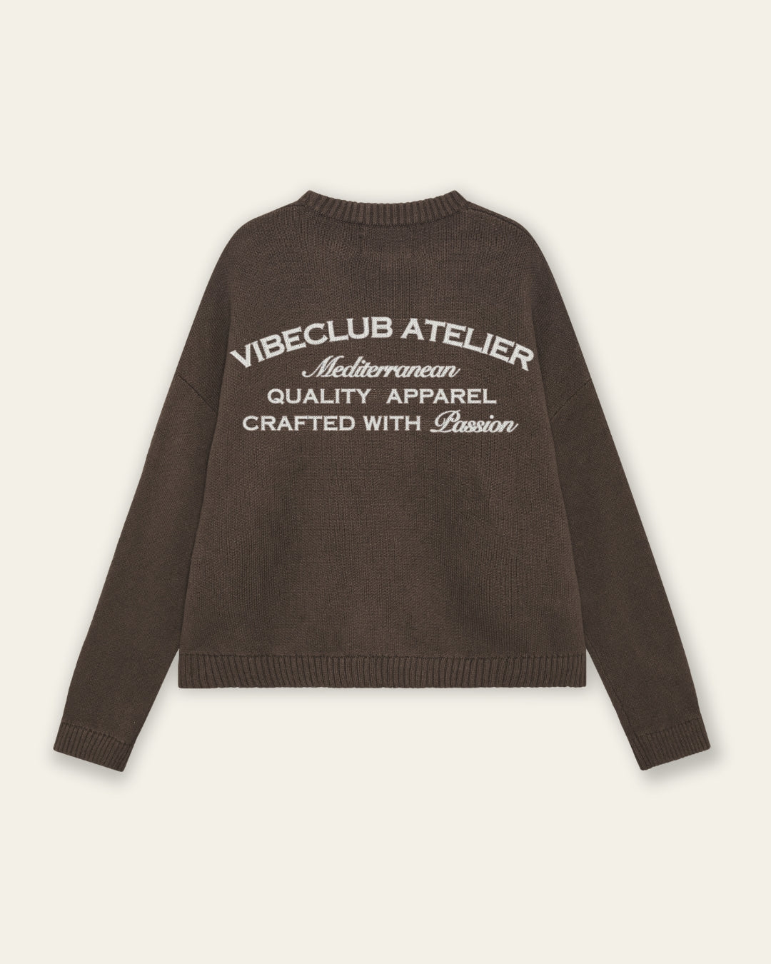 ATELIER KNIT BROWN
