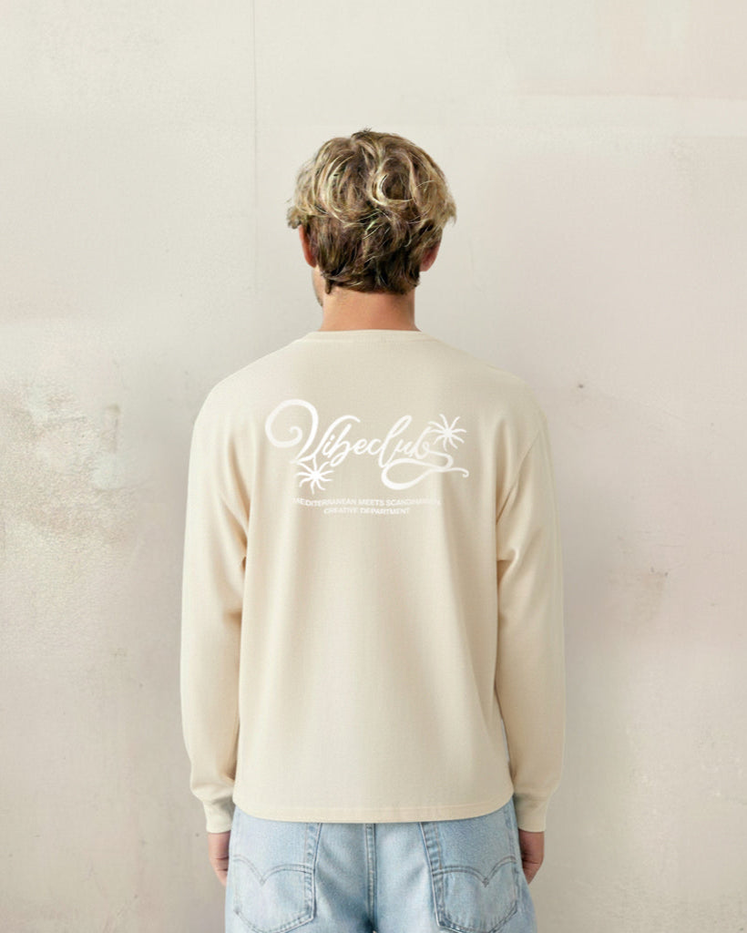 FLOWER LONGSLEEVE BUTTER YELLOW