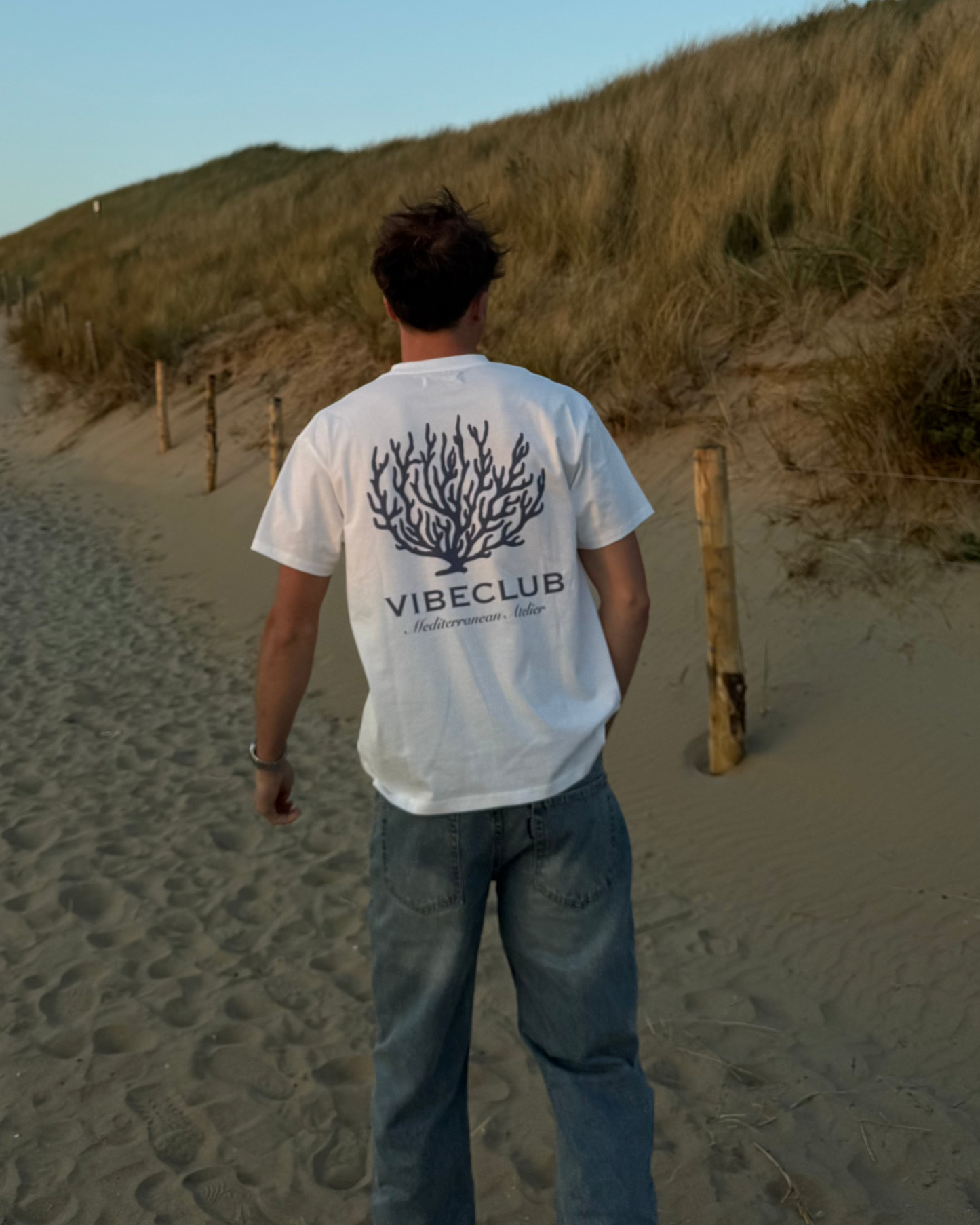 CORAL TEE WHITE