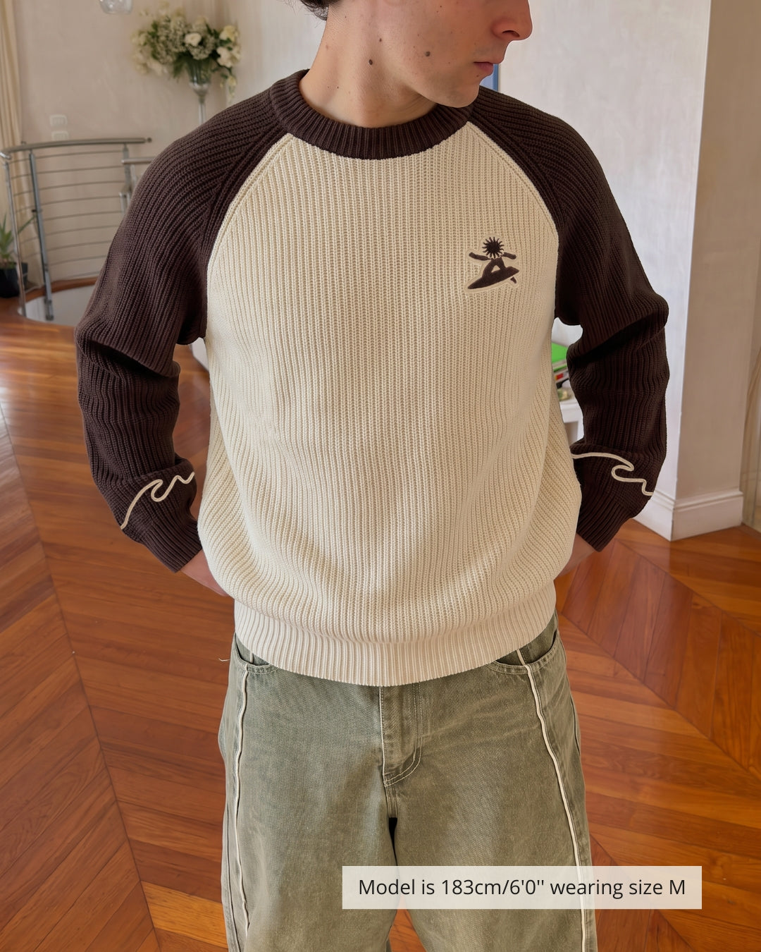 PIPELINE KNIT BROWN