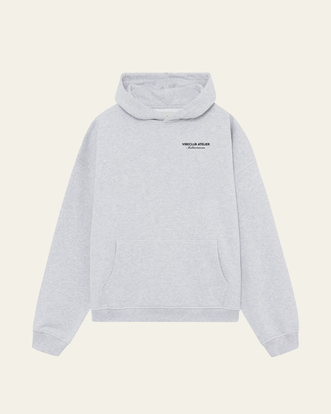 ATELIER HOODIE GREY - Vibeclub