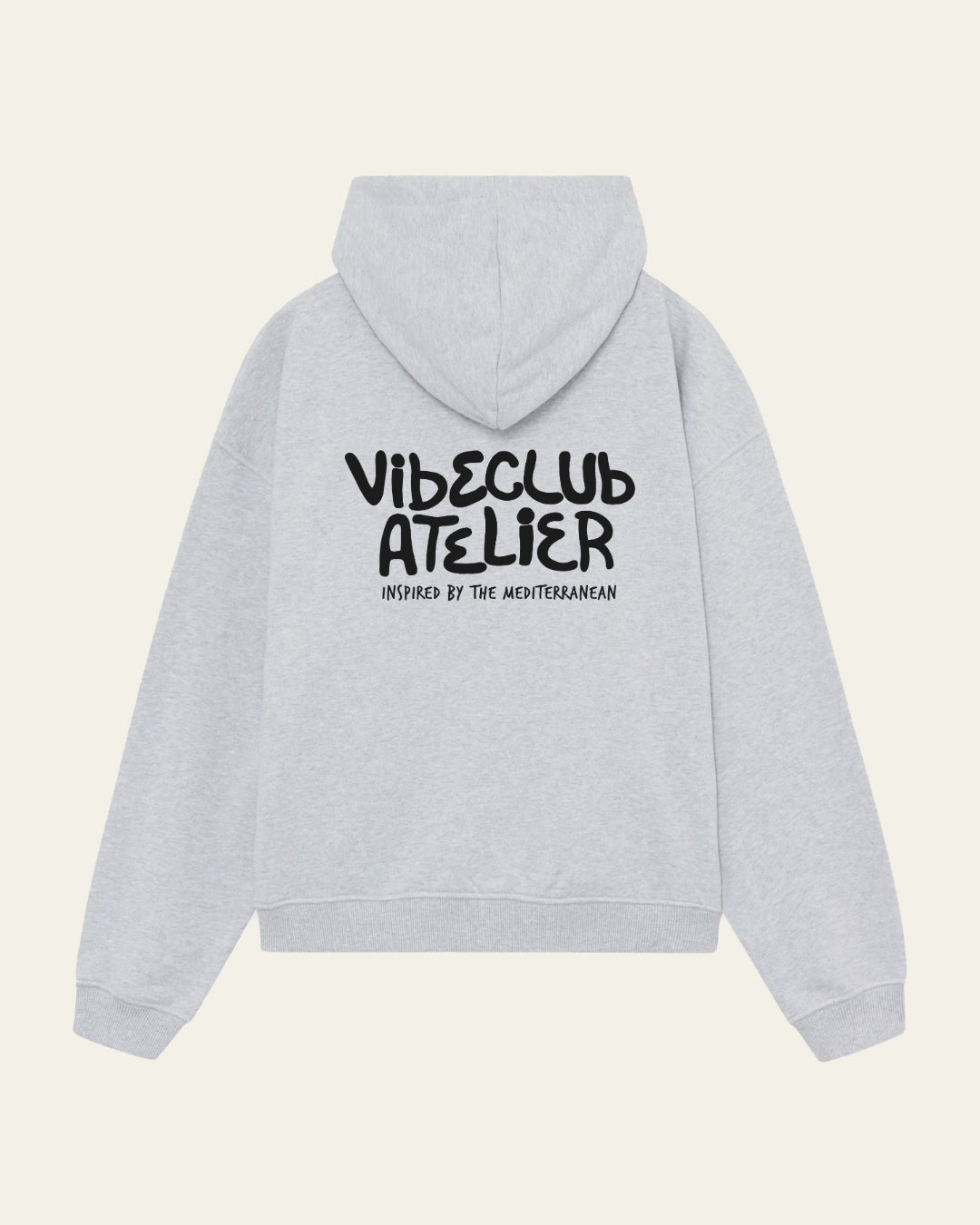 ATELIER HOODIE GREY - Vibeclub