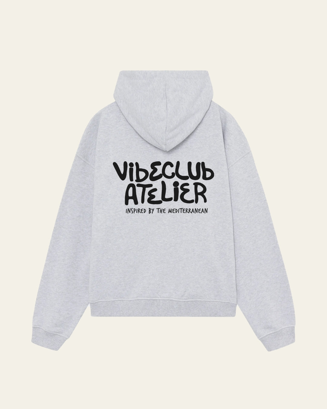 ATELIER HOODIE GREY - Vibeclub