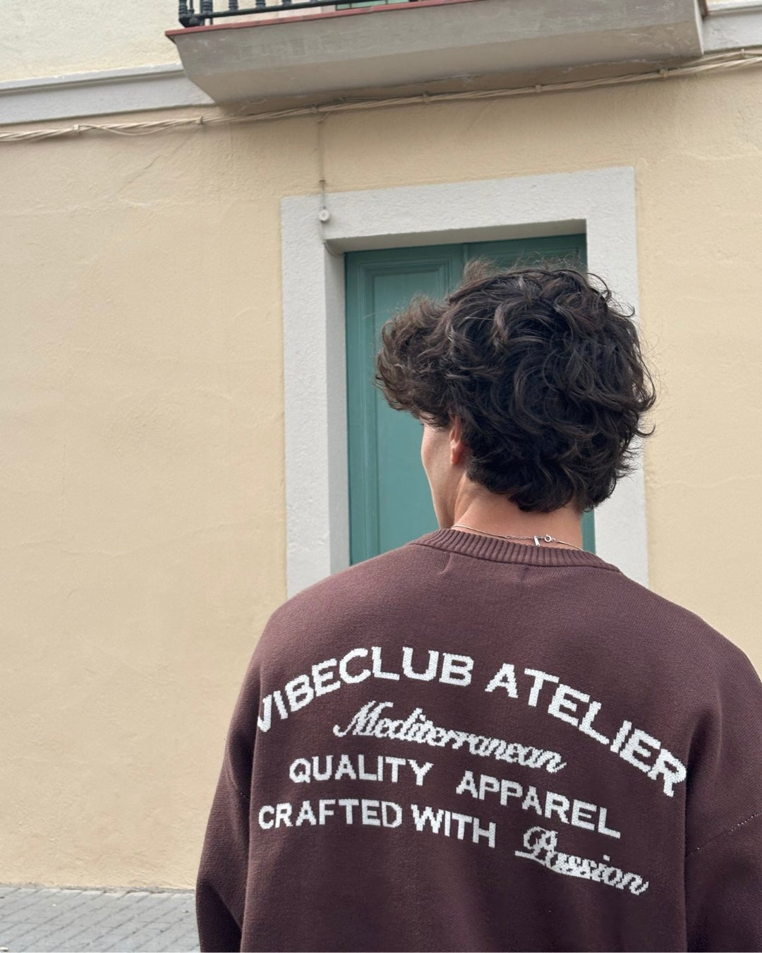 ATELIER KNIT BROWN - Vibeclub
