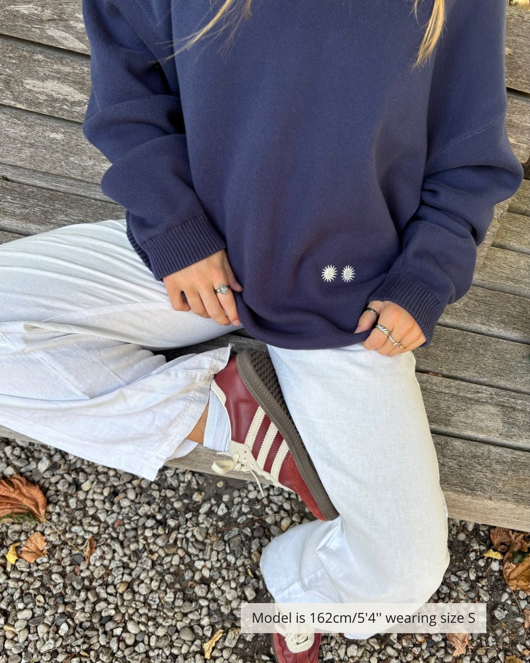 ATELIER KNIT NAVY - Vibeclub