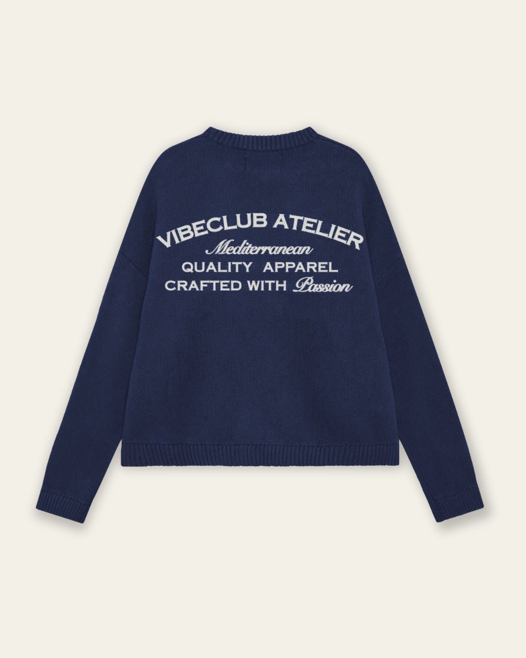 ATELIER KNIT NAVY - Vibeclub