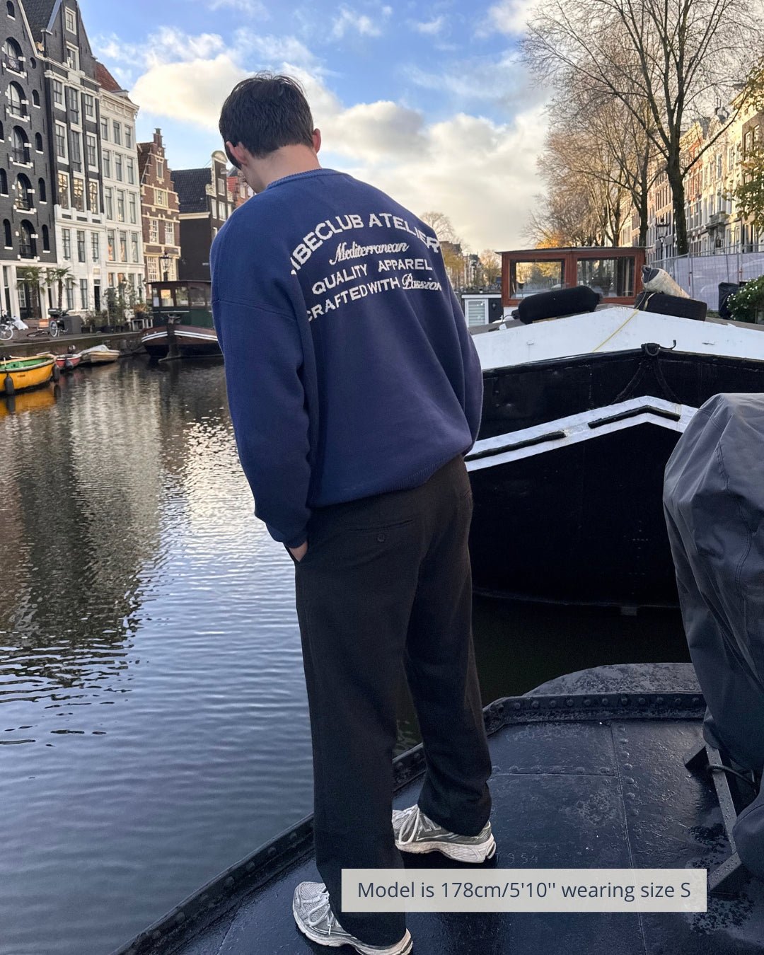 ATELIER KNIT NAVY - Vibeclub