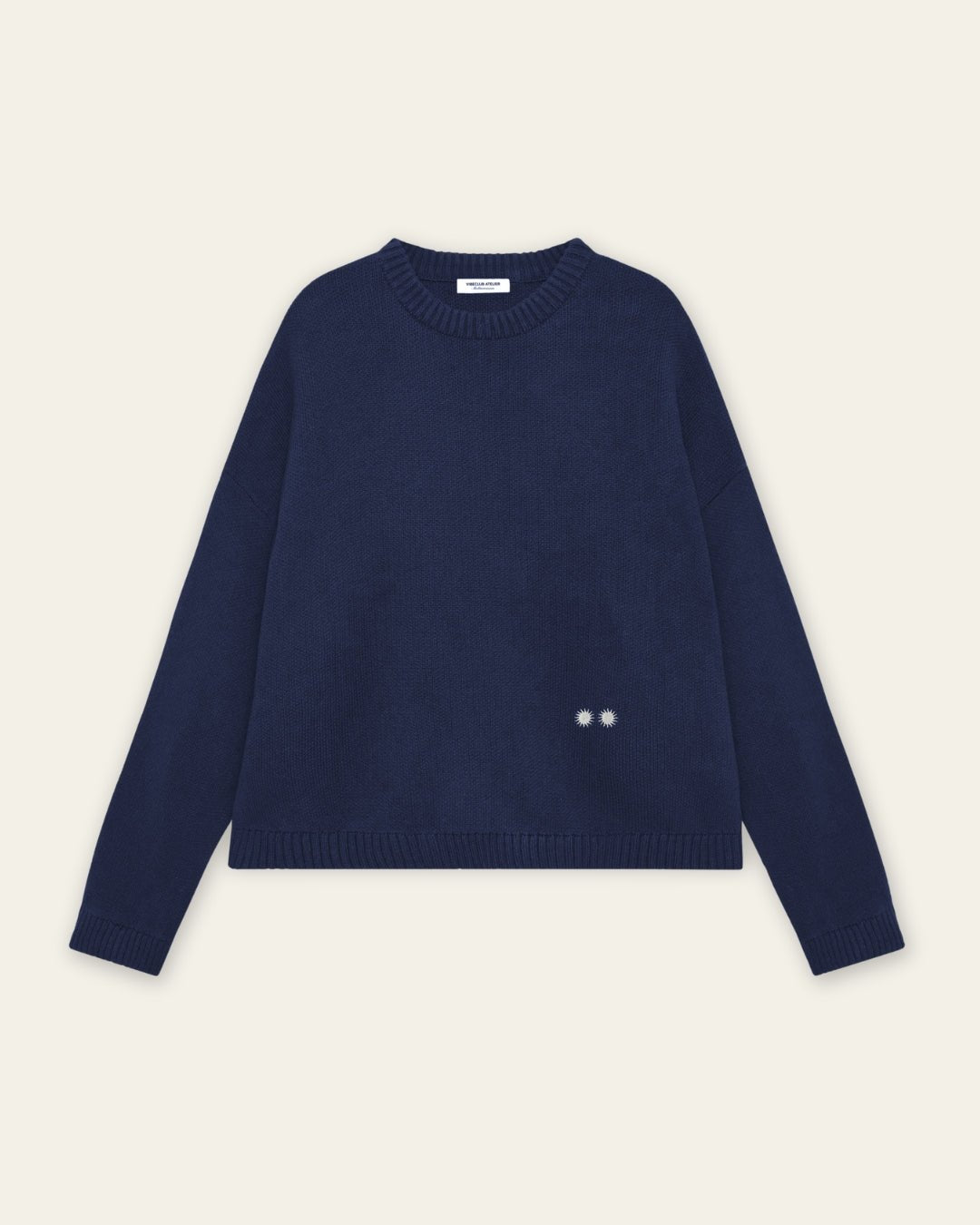 ATELIER KNIT NAVY - Vibeclub