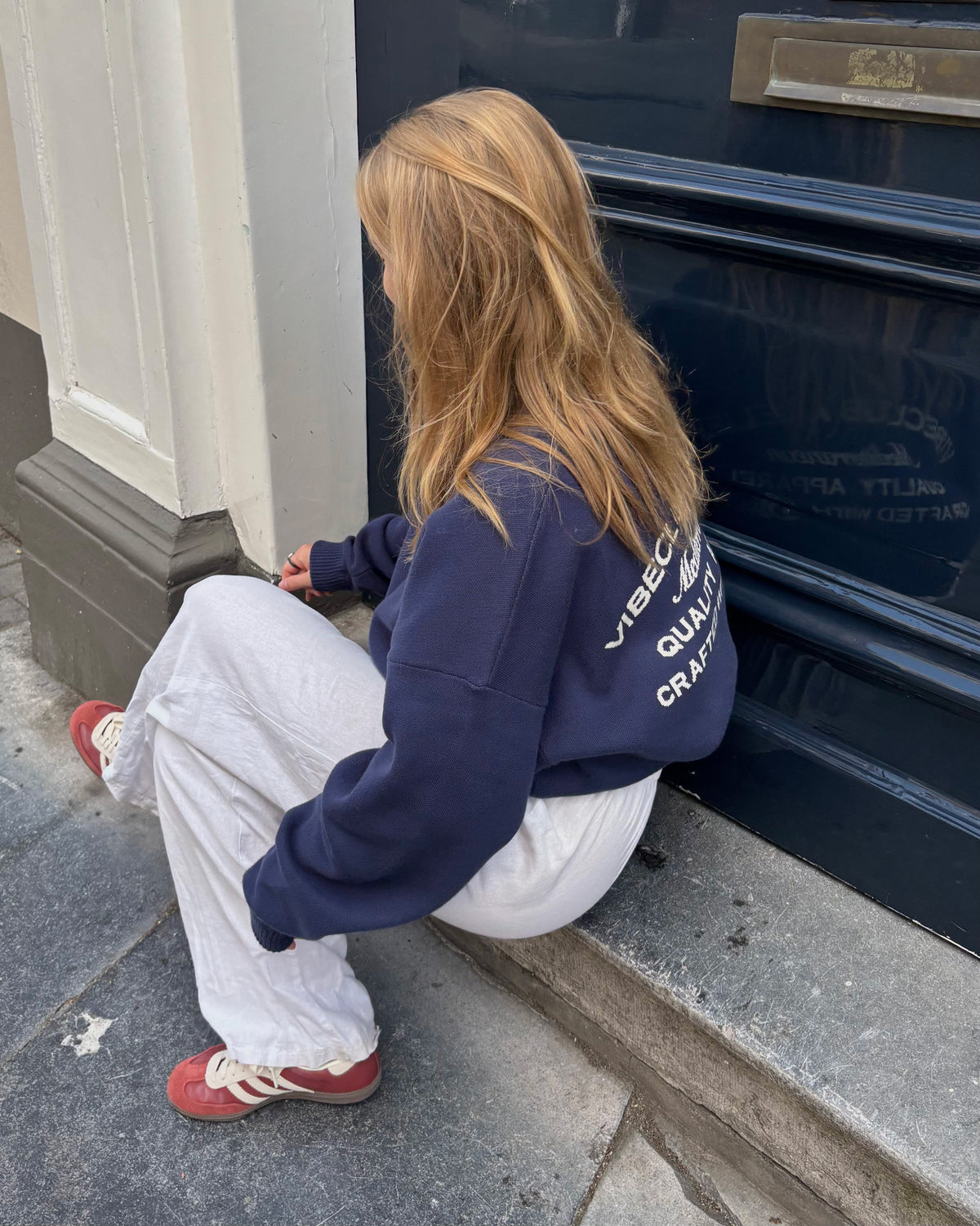 ATELIER KNIT NAVY - Vibeclub
