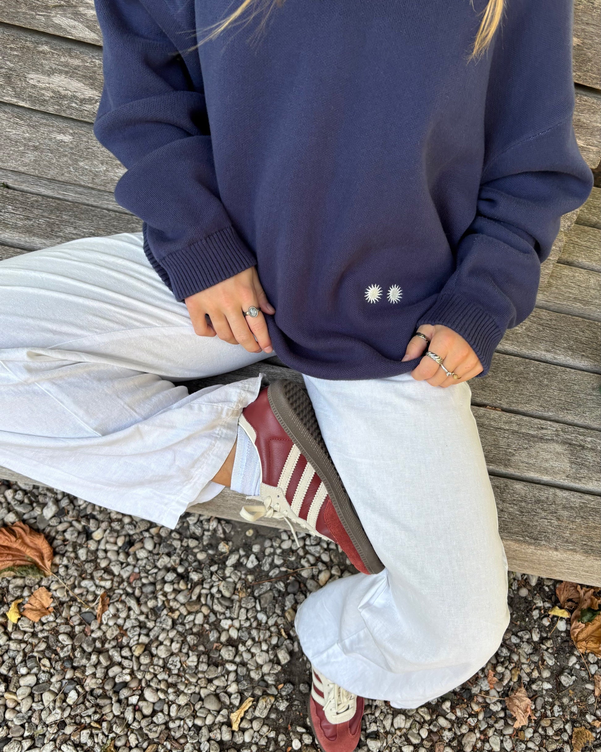 ATELIER KNIT NAVY - Vibeclub
