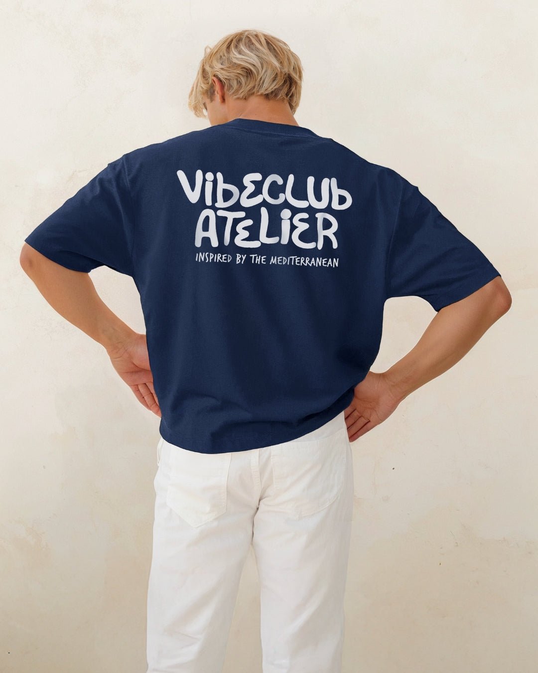 ATELIER TEE NAVY - Vibeclub