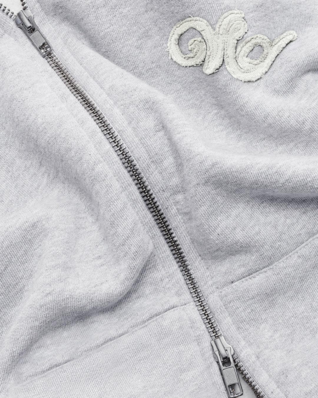 BIARRITZ ZIP HOODIE GREY - Vibeclub