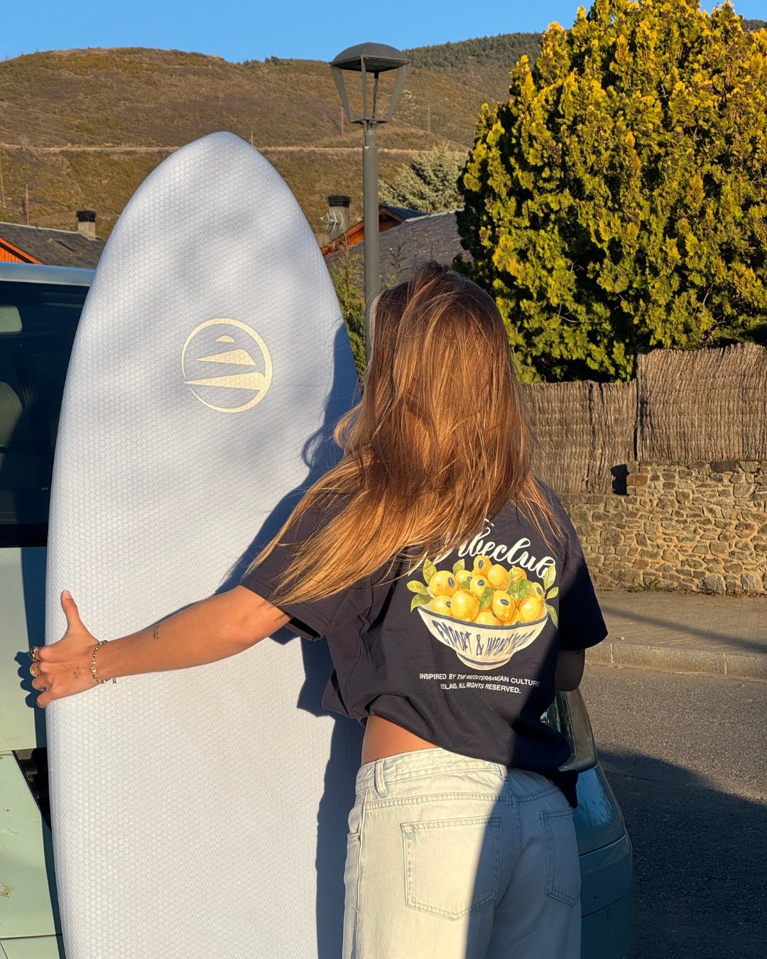 CAPRI TEE NAVY - Vibeclub