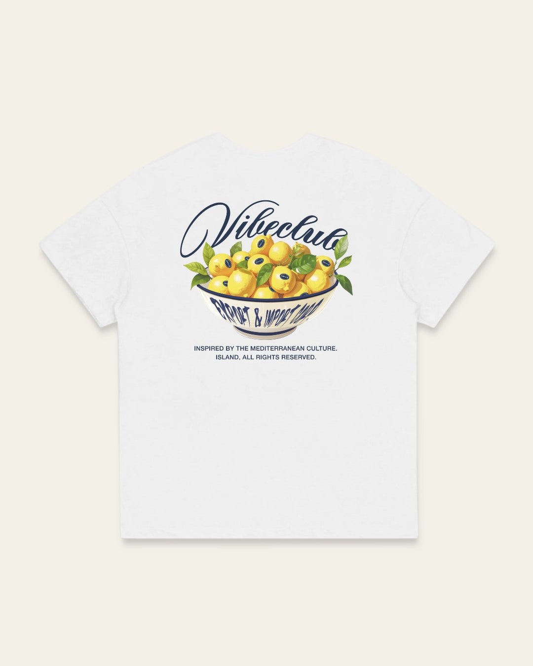 CAPRI TEE WHITE - Vibeclub