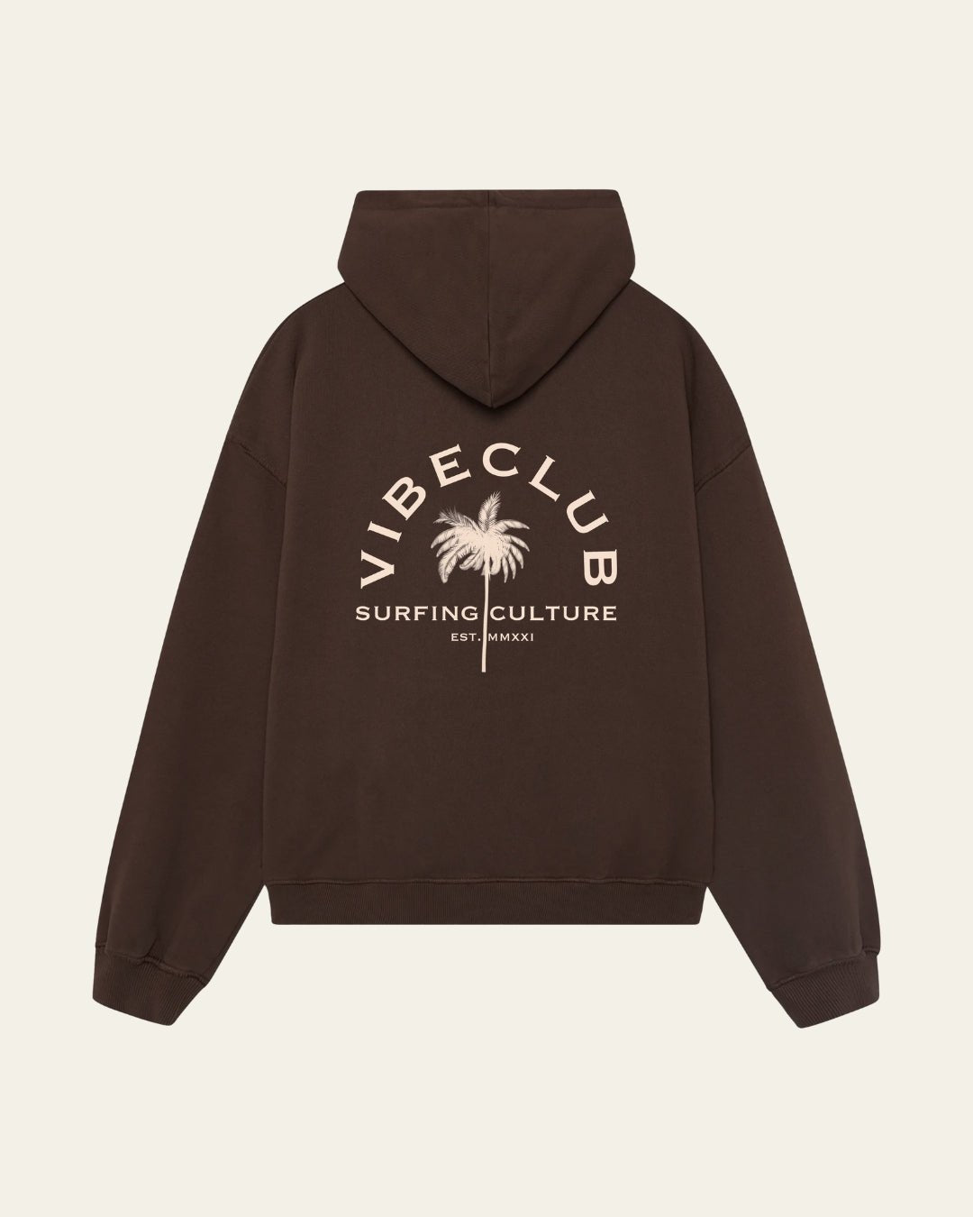 ENDLESS SUMMER HOODIE BROWN - Vibeclub