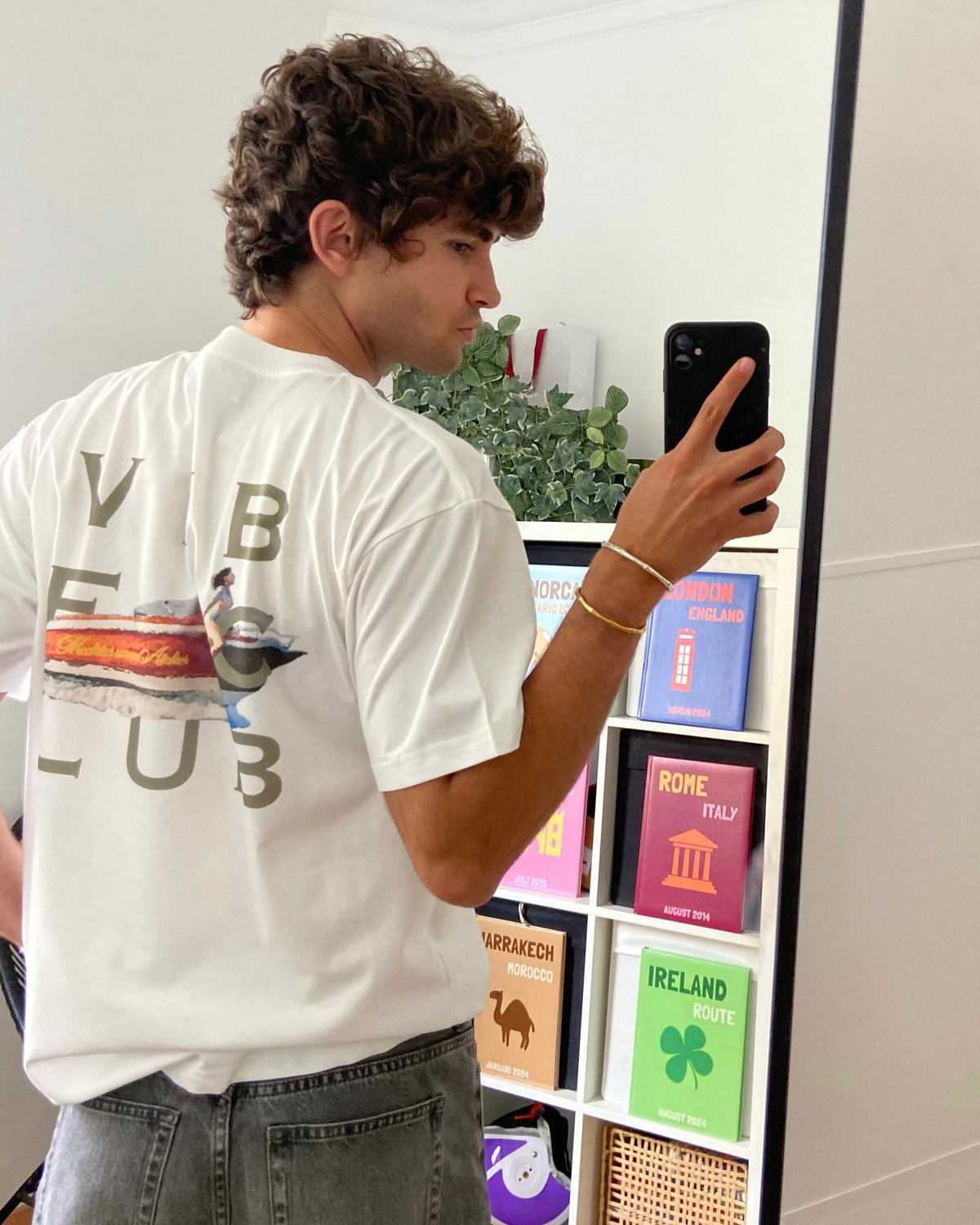 LA BOAT TEE WHITE - Vibeclub