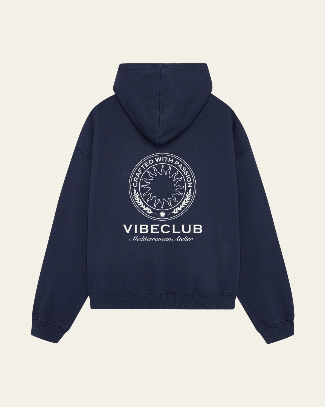 PASSION HOODIE NAVY - Vibeclub