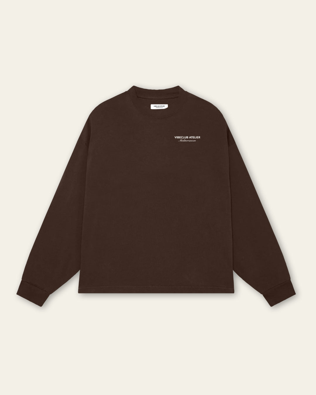PASSION LONGSLEEVE BROWN - Vibeclub