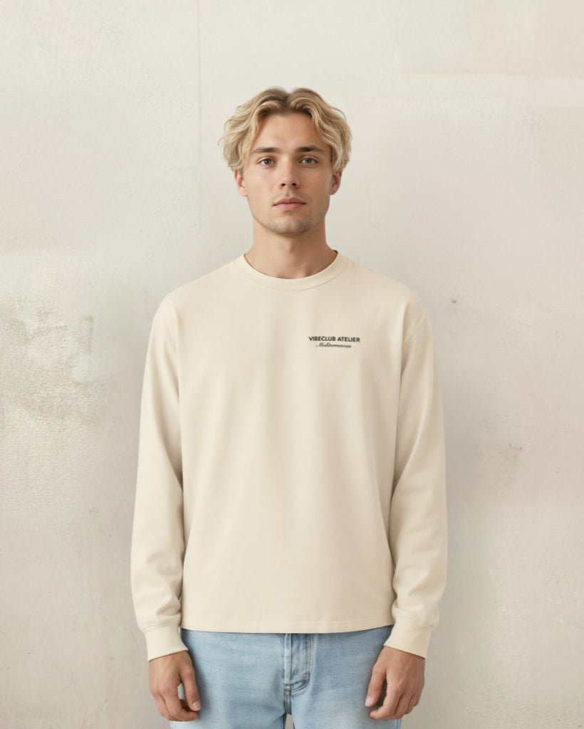 PASSION LONGSLEEVE BUTTER YELLOW - Vibeclub