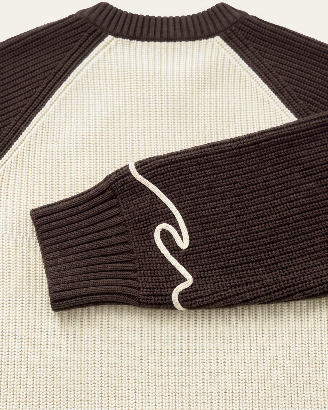 PIPELINE KNIT BROWN - Vibeclub