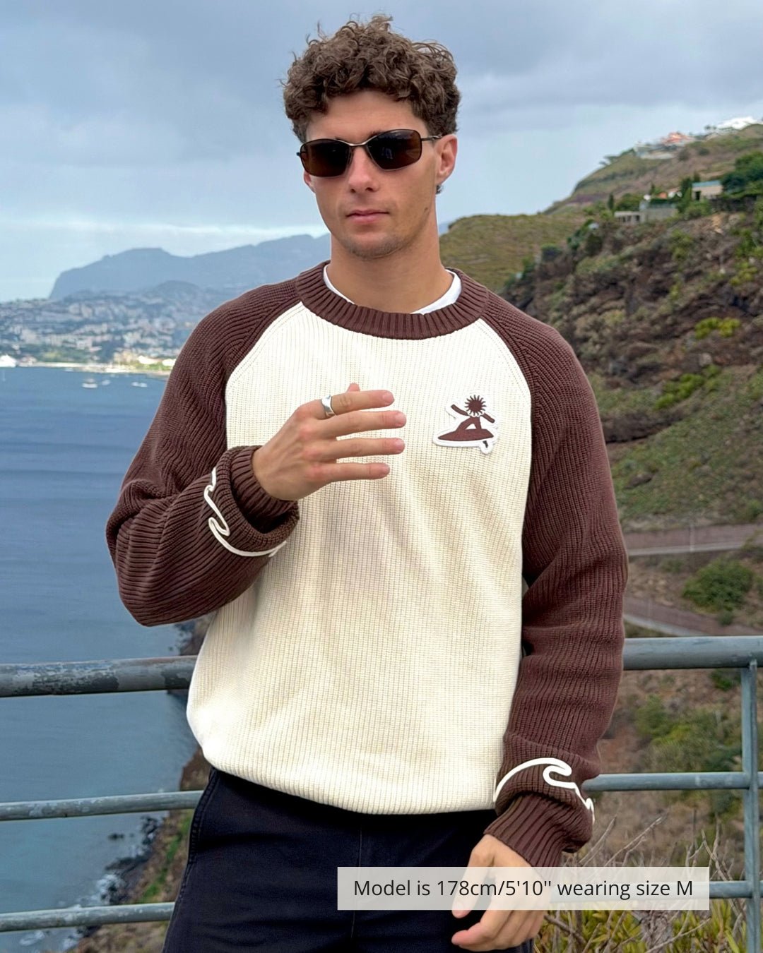 PIPELINE KNIT BROWN - Vibeclub