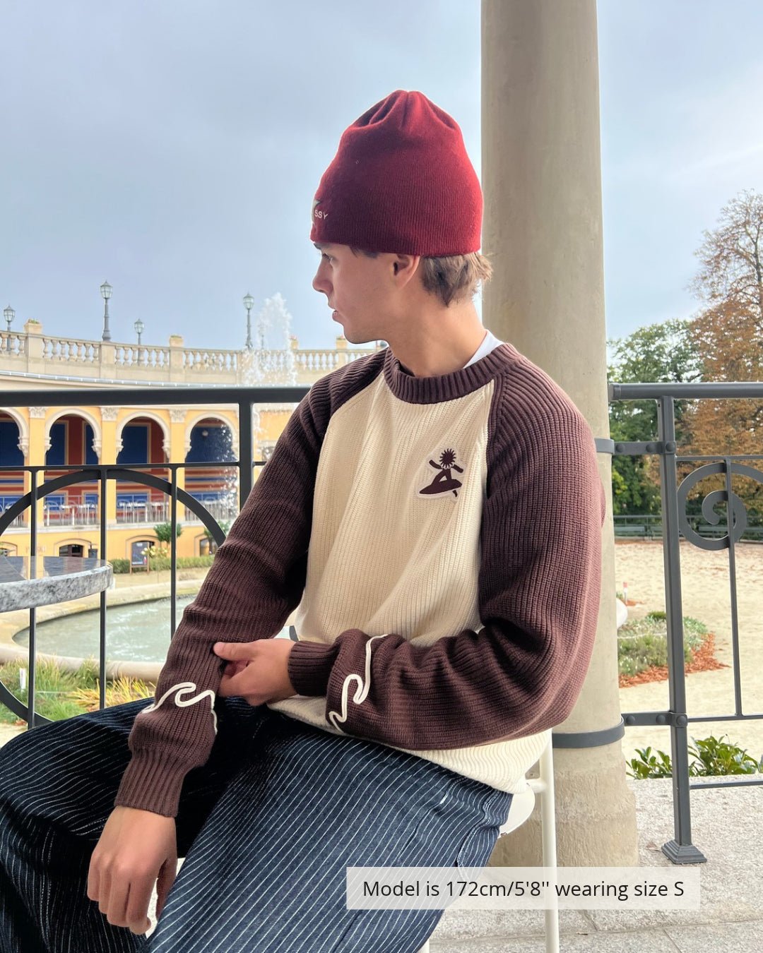 PIPELINE KNIT BROWN - Vibeclub