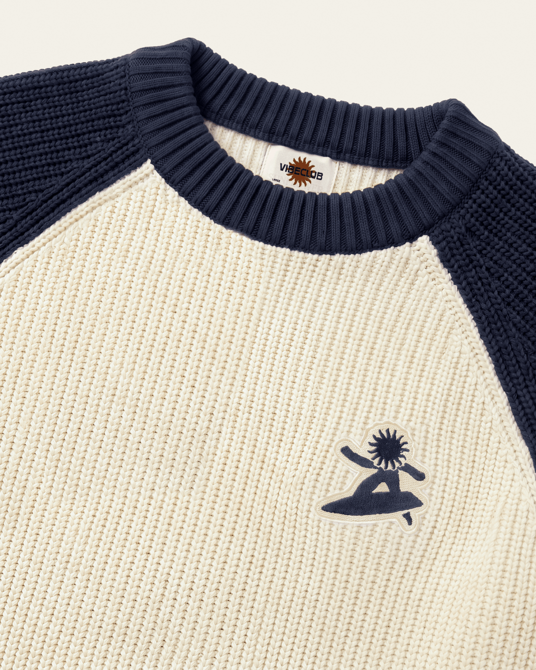 PIPELINE KNIT NAVY - Vibeclub