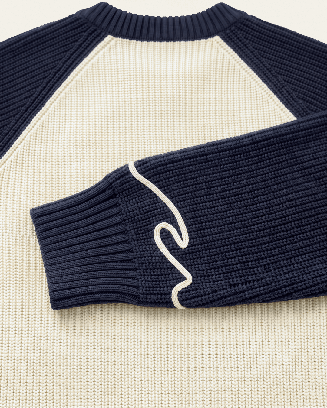 PIPELINE KNIT NAVY - Vibeclub