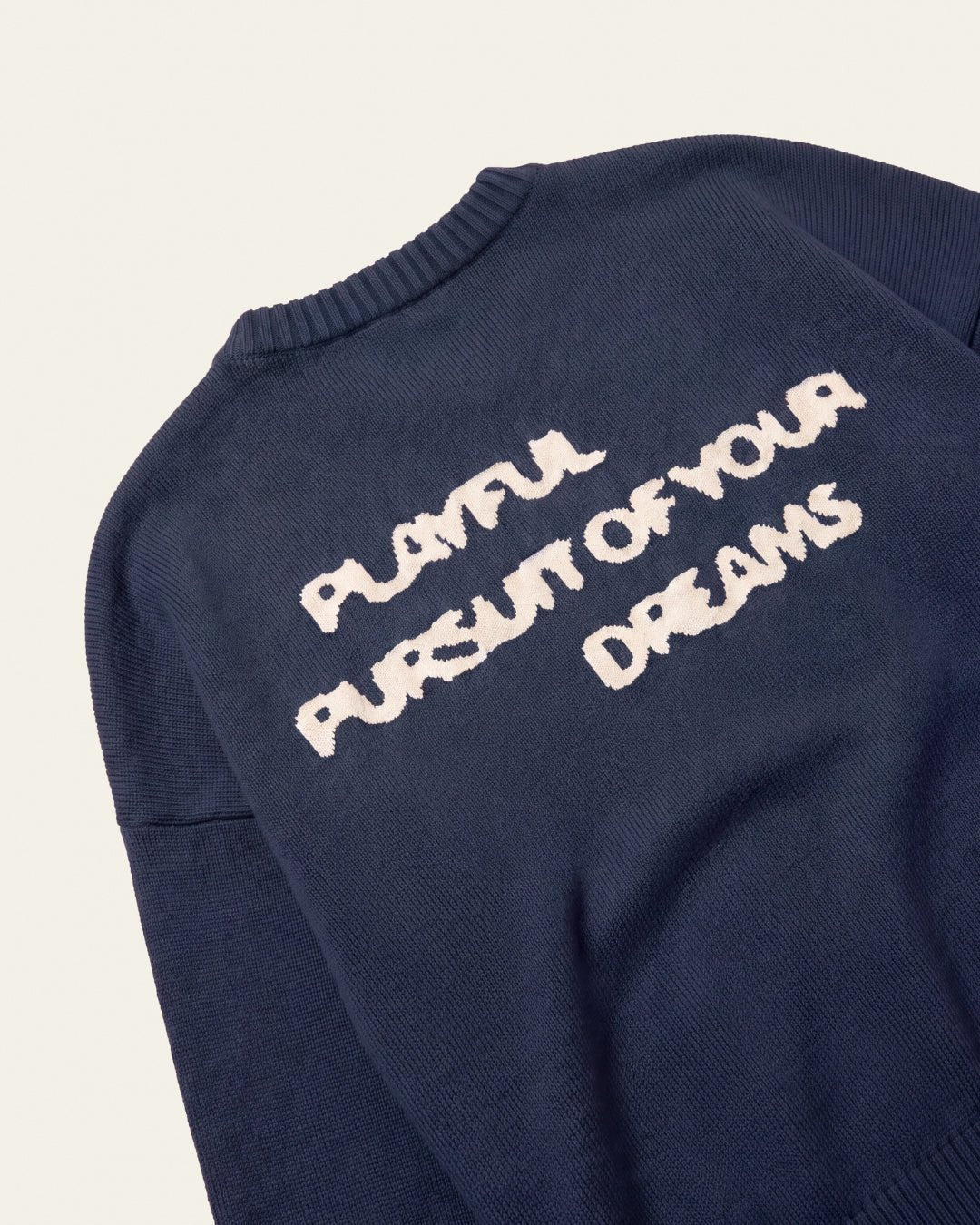 PURSUIT KNIT NAVY - Vibeclub