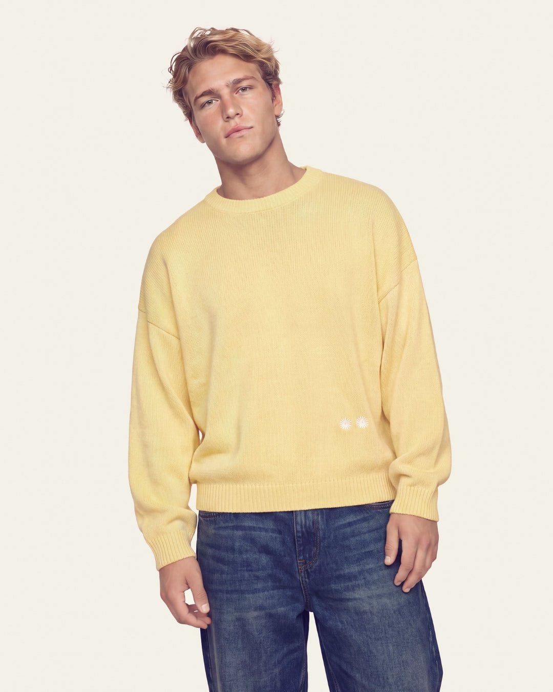 PURSUIT KNIT YELLOW - Vibeclub