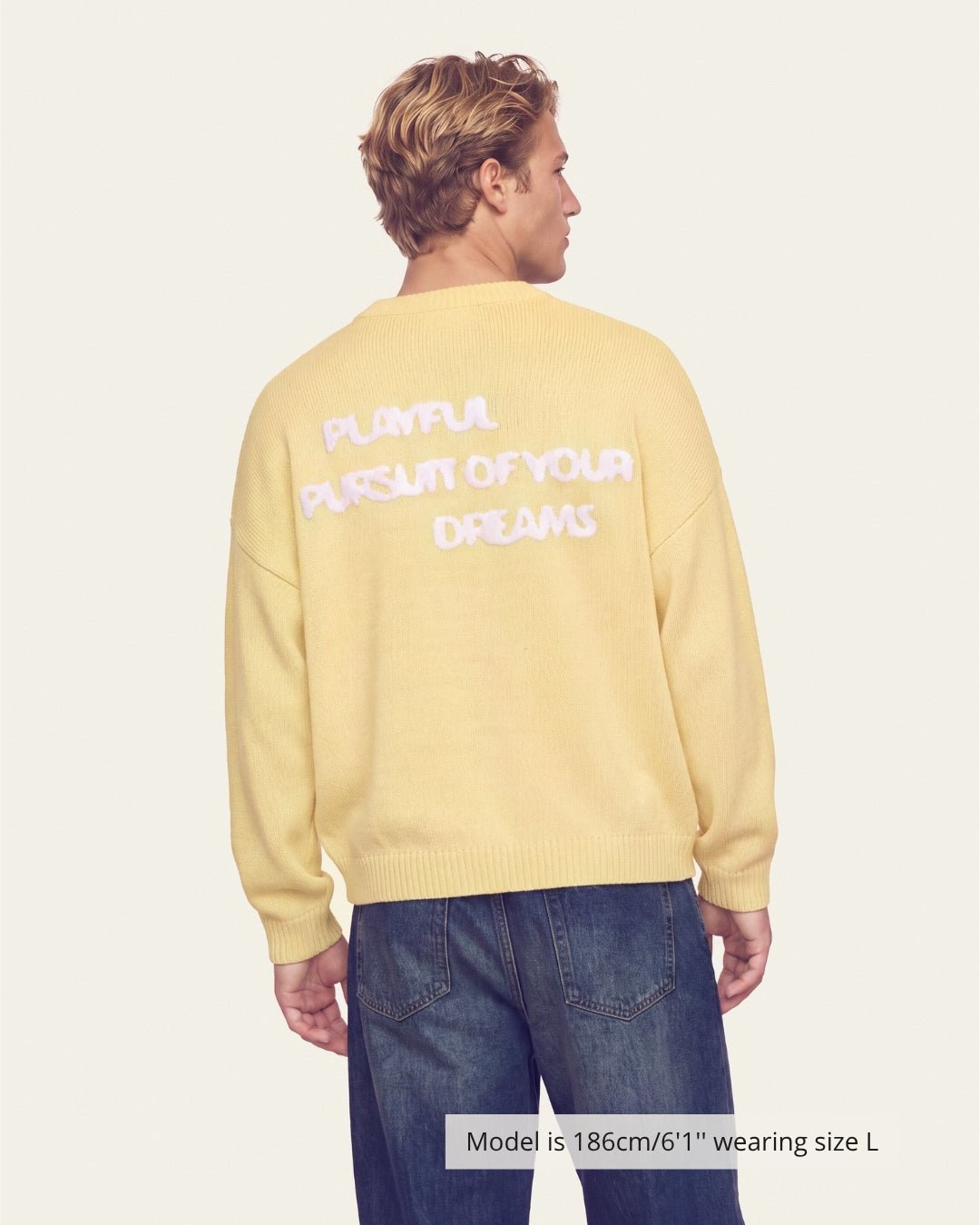 PURSUIT KNIT YELLOW - Vibeclub