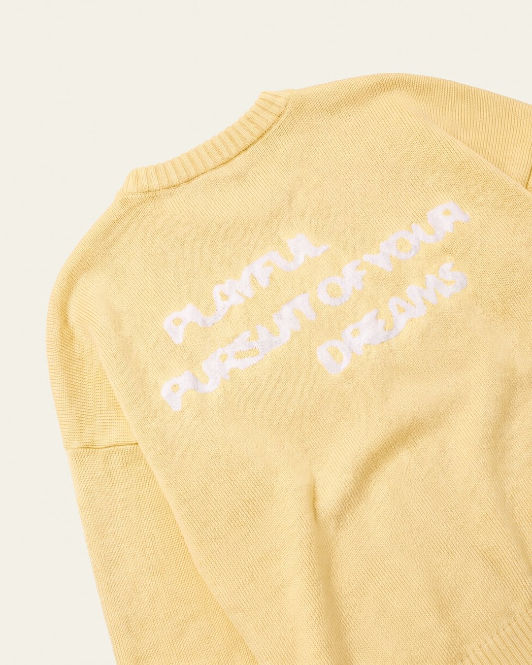 PURSUIT KNIT YELLOW - Vibeclub