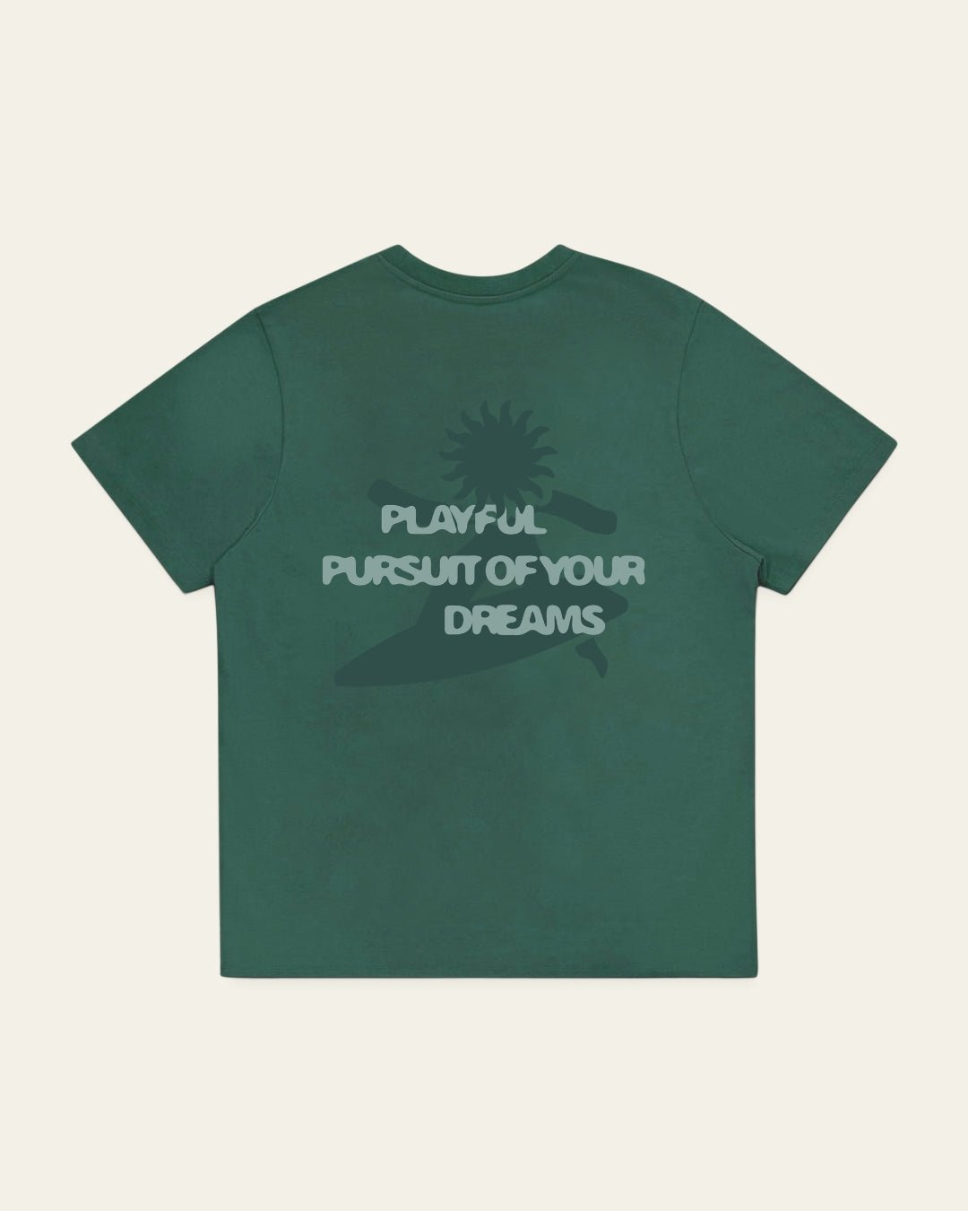 PURSUIT TEE GREEN - Vibeclub