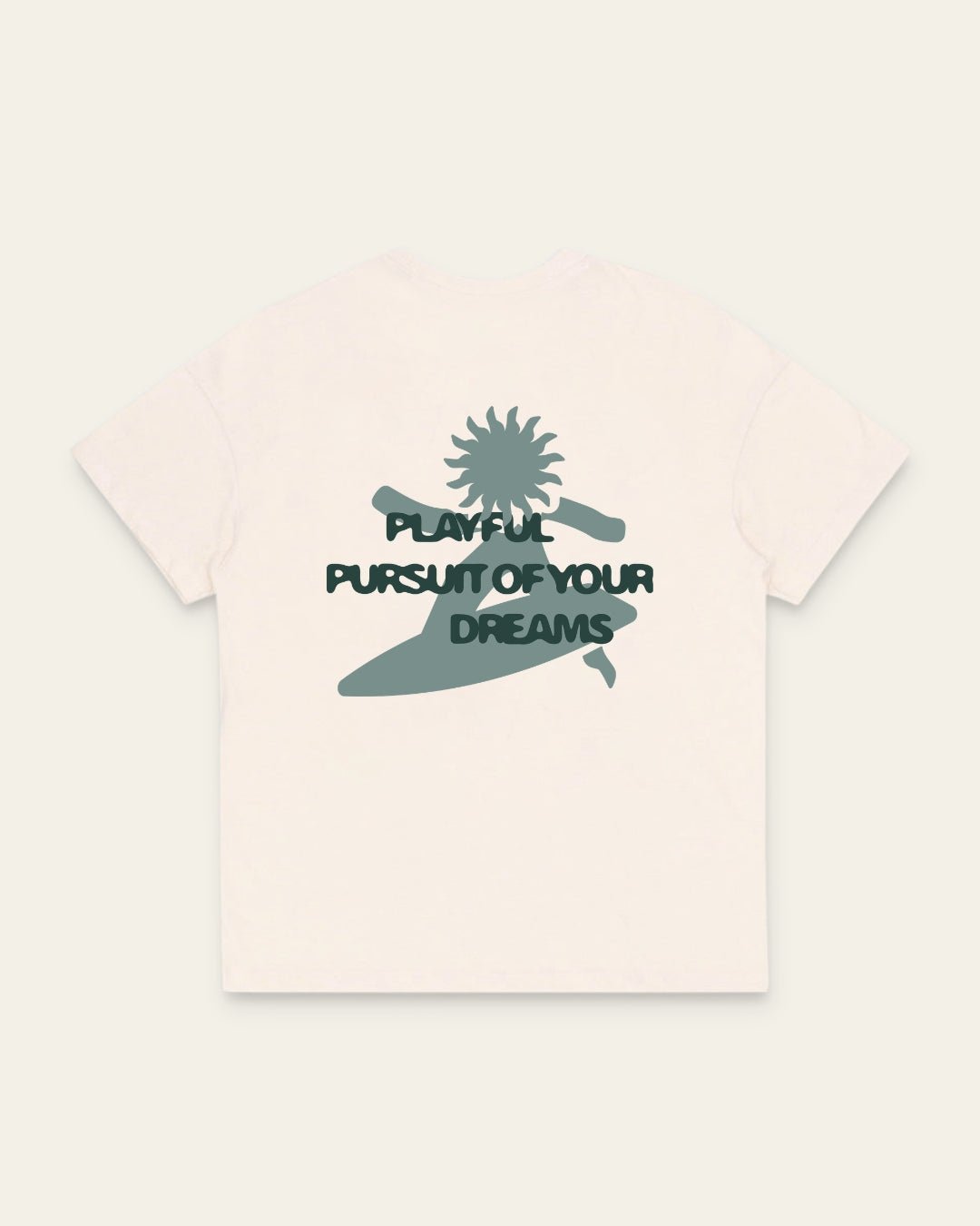 PURSUIT TEE NATURAL - Vibeclub