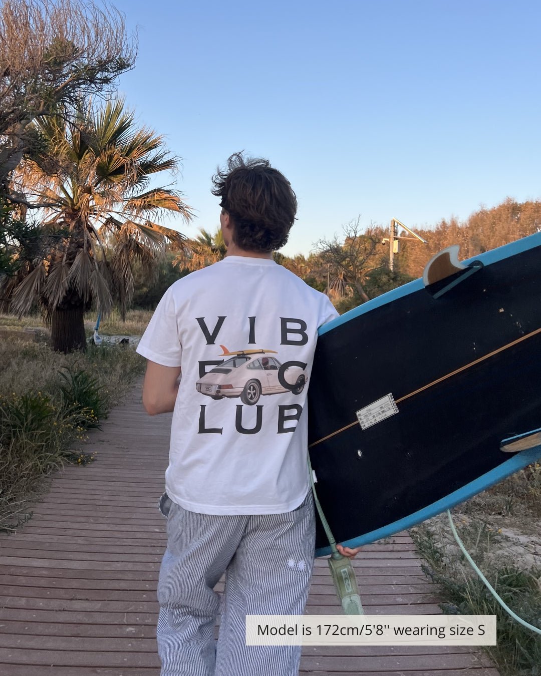 ROADTRIP TEE WHITE - Vibeclub