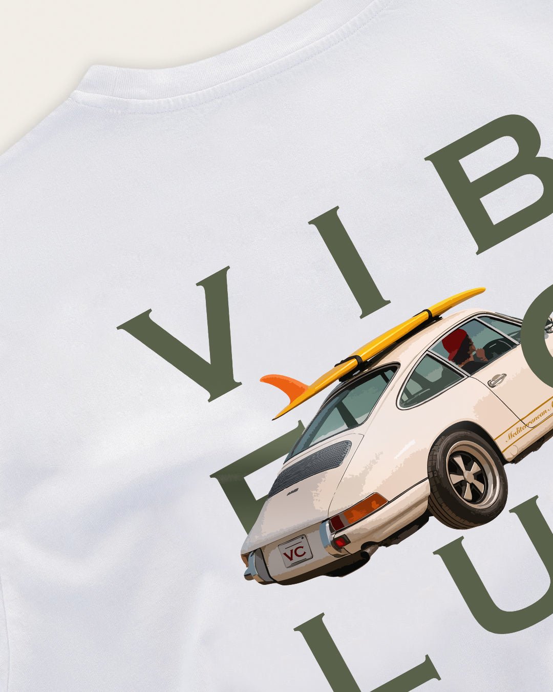 ROADTRIP TEE WHITE - Vibeclub
