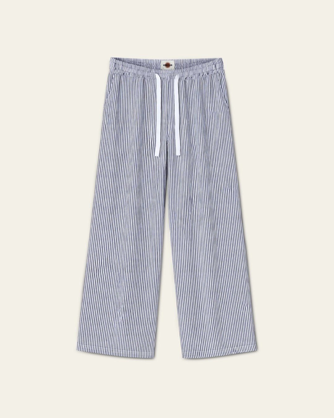 STRIPED LINEN PANTS - Vibeclub